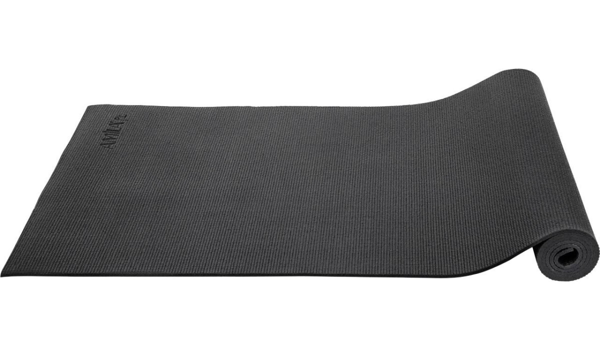 AMILA Στρώμα Yoga 4mm Μαύρο