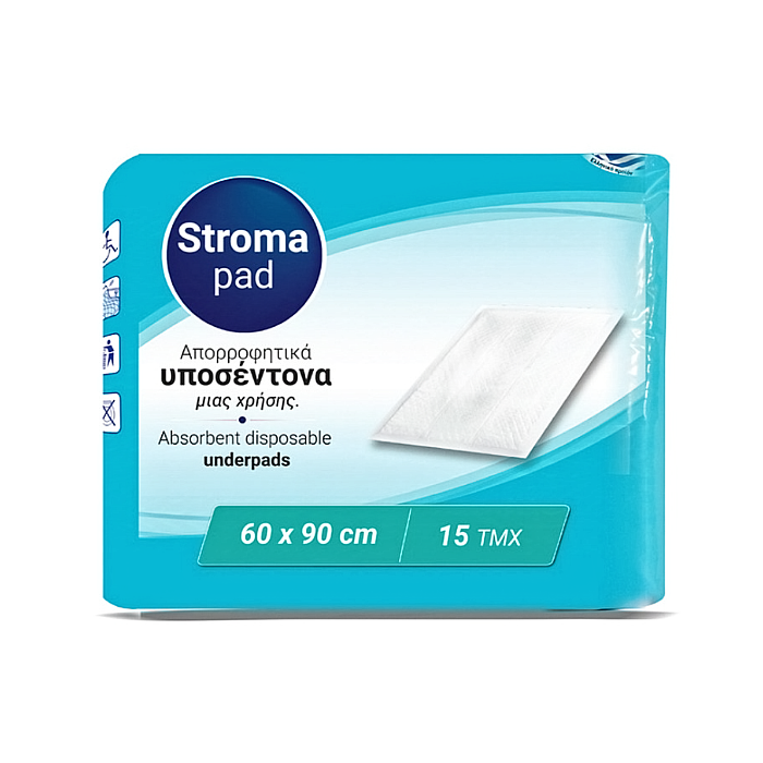 Stroma Pad Υποσέντονα 60cm x 90cm 15τμχ