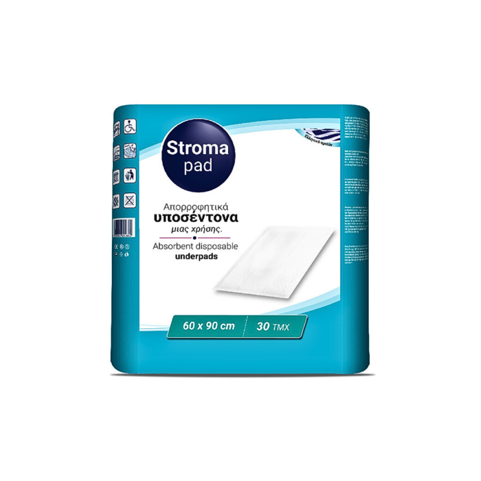 Stroma Pad Υποσέντονα 60cm x 90cm 30 τμχ